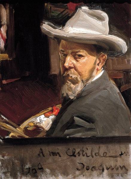Joaquín Sorolla, photographic portrait