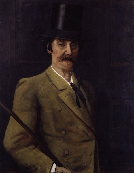 James Abbott McNeill Whistler, portrait by Walter Greaves